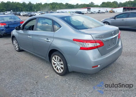 2014 Nissan Sentra Sv from USA, damaged, VIN 3N1AB7AP9EY314958